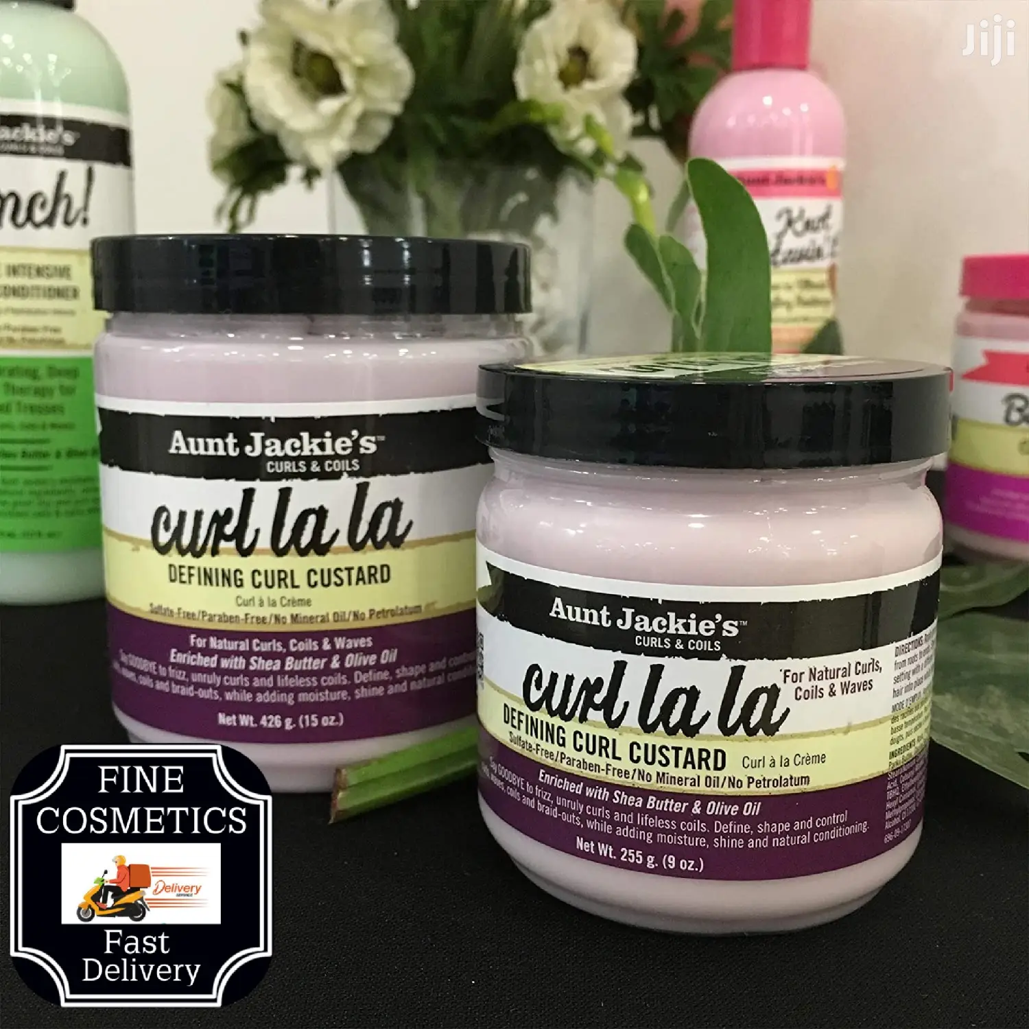Aunt Jackie's Curl La La Defining Curl Custard Cream