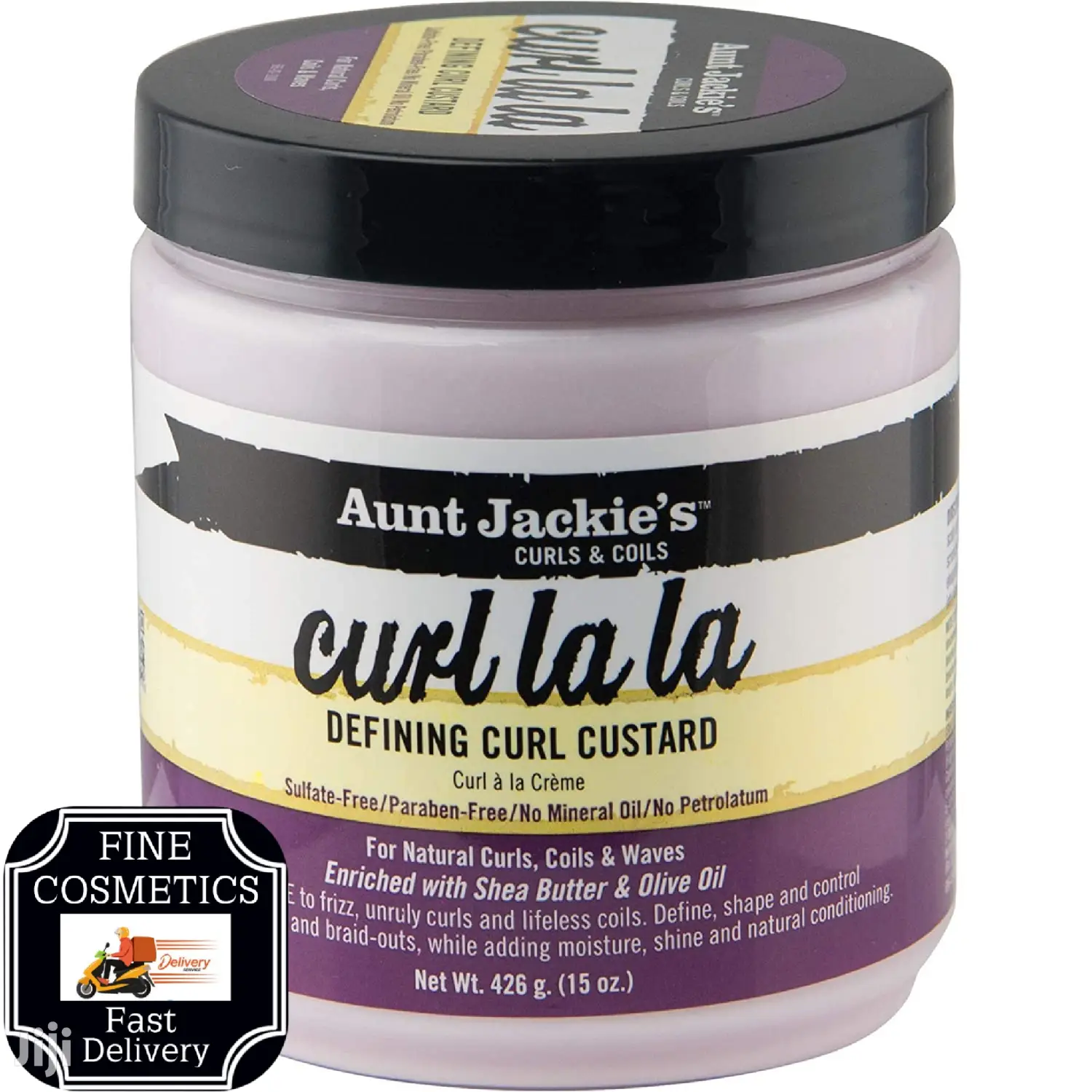 Aunt Jackie's Curl La La Defining Curl Custard Cream