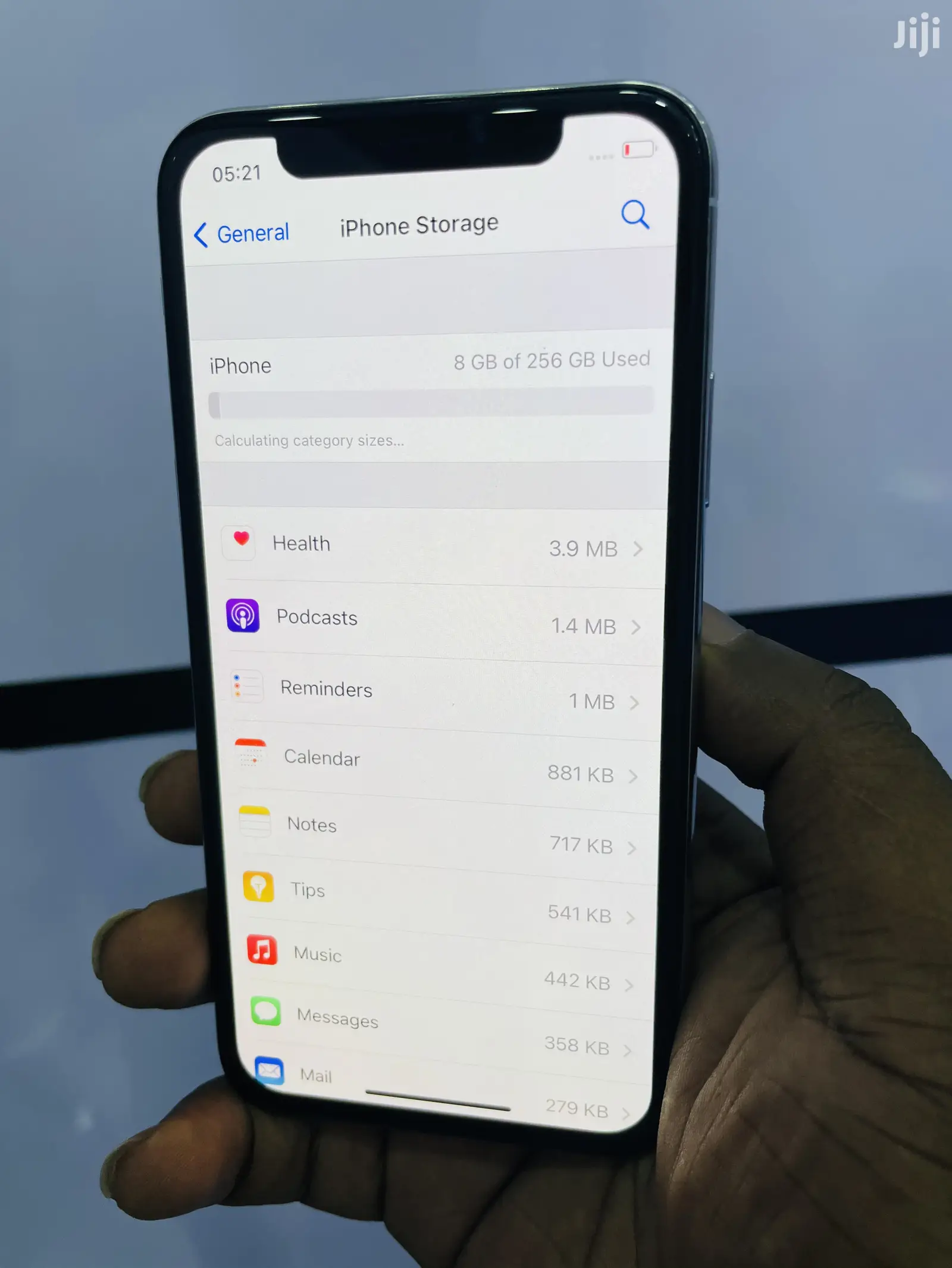 Apple iPhone X 256 GB Silver