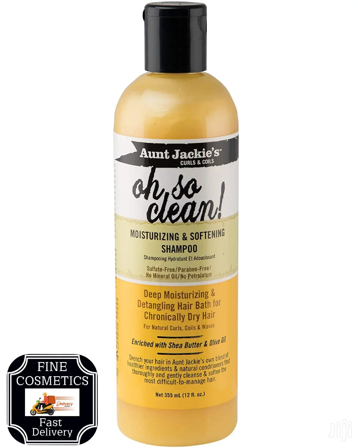 Aunt Jackies Oh So Clean! Moisturizing and Softening Shampoo