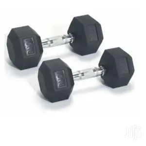 10kg Hexagonal Dumbbells (Pair)