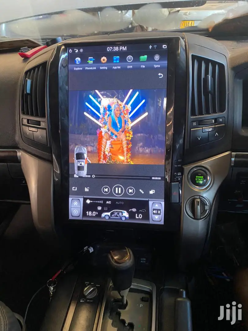 Original Vertical Tesla Radio Android For V8 2010