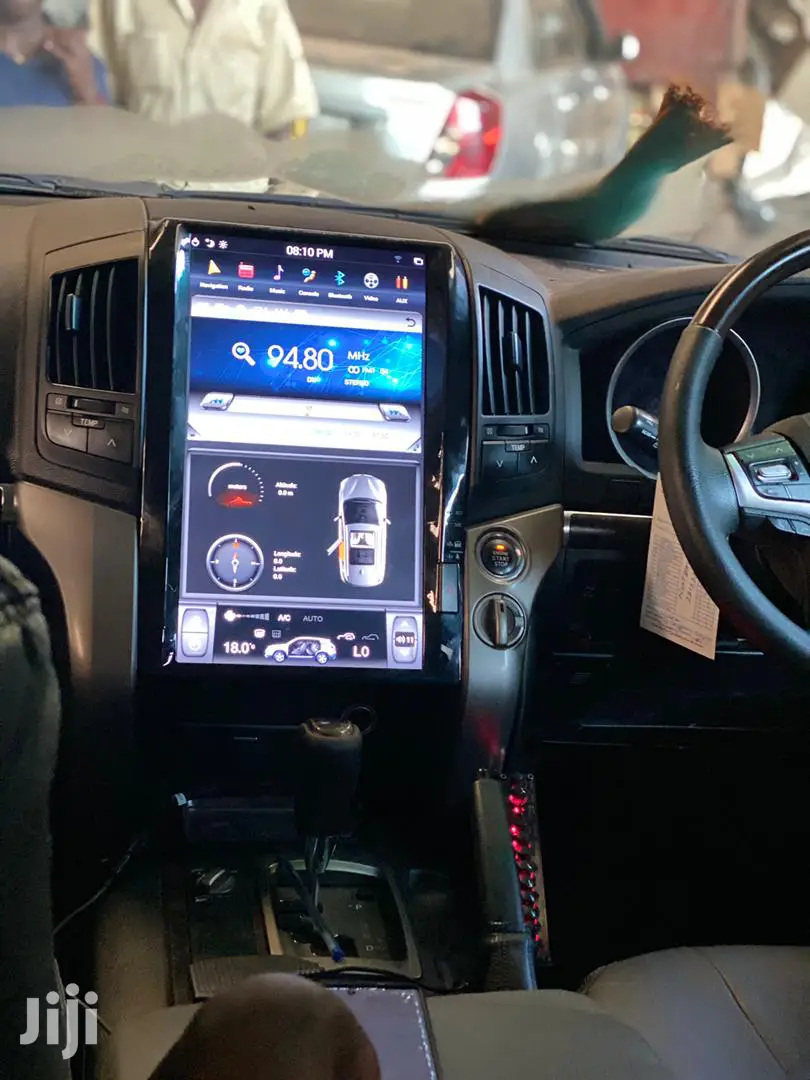 Original Vertical Tesla Radio Android For V8 2010