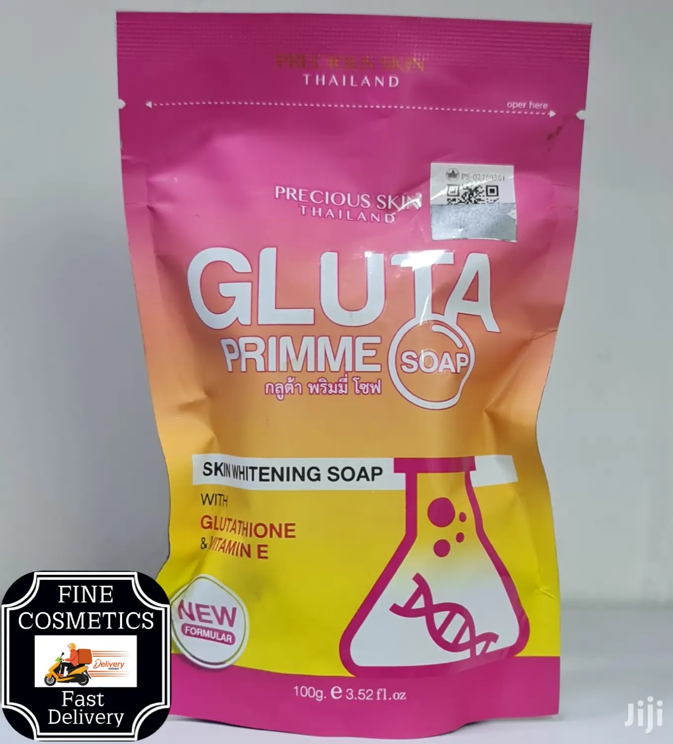 Gluta Prime Skin Whitening Soap With Glutathione+Vitamin E