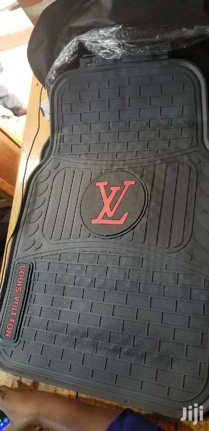 LV Car Floor Carpet Black