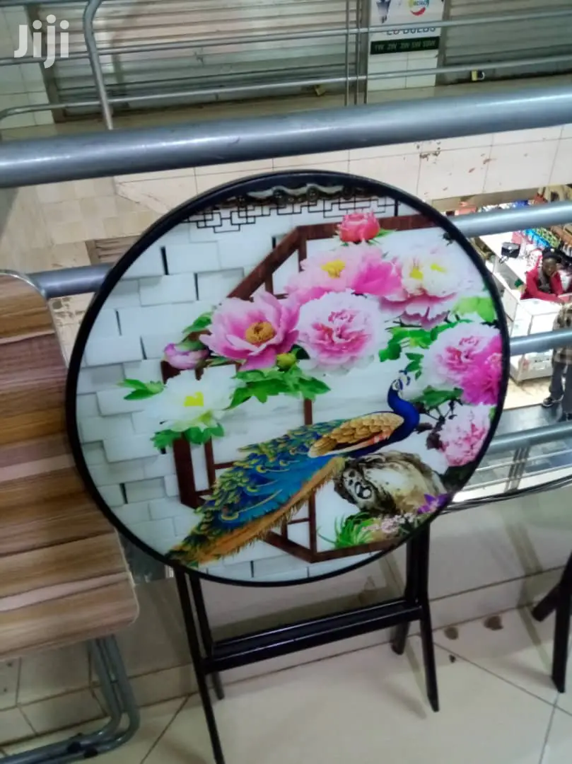 Brand New Foldable Glass Table
