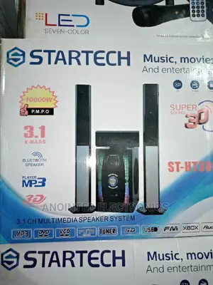 Startech Home Theater With Three Speakers