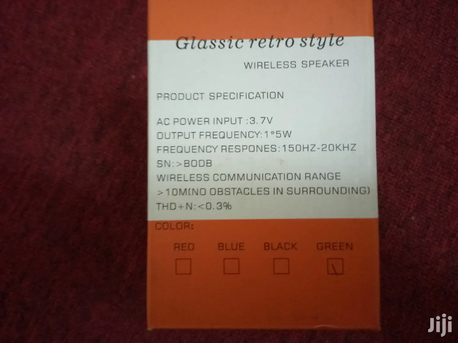 NEW Portable Wireless Bluetooth Speakers T-2019