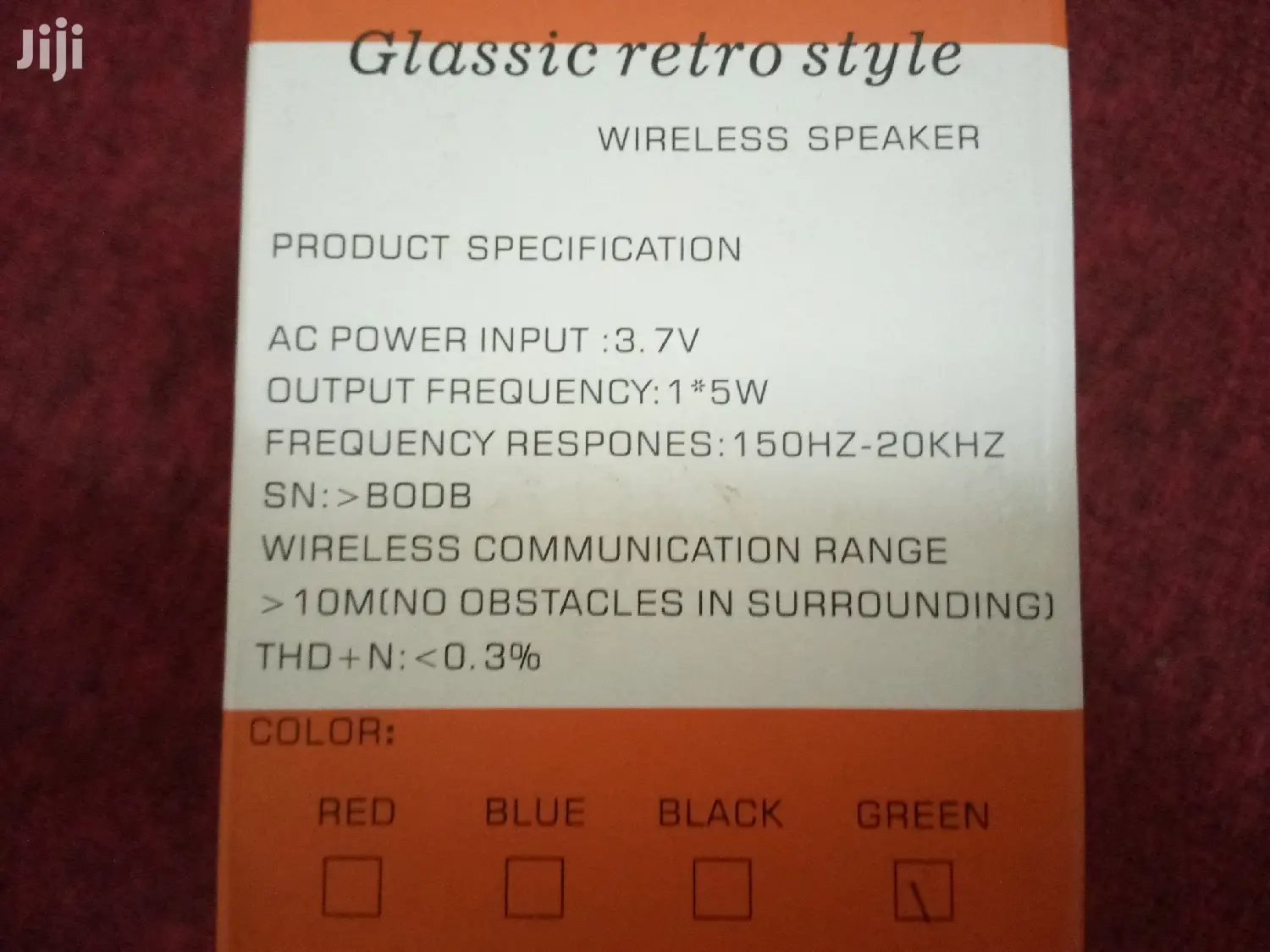 NEW Portable Wireless Bluetooth Speakers T-2019