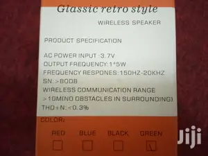 NEW Portable Wireless Bluetooth Speakers T-2019