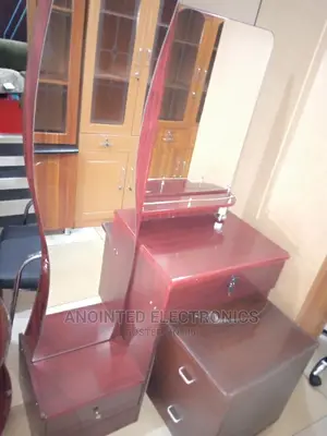 Double Glass Dressing Table