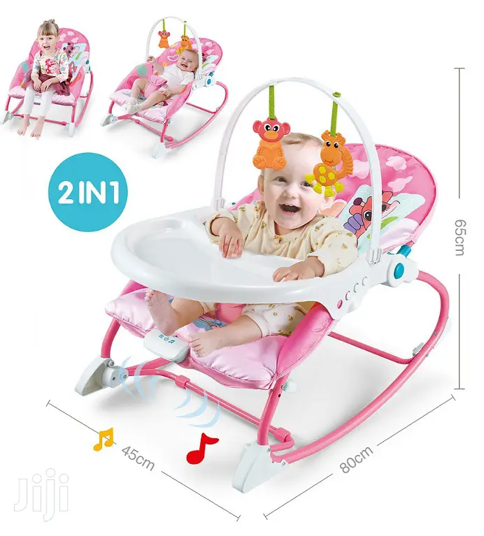 Baby Rocker With Feeder Tray