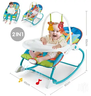 Baby Rocker With Feeder Tray