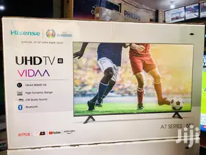 Photo - Hisense 55 Inches Smart Frameless Tv UHD 4K