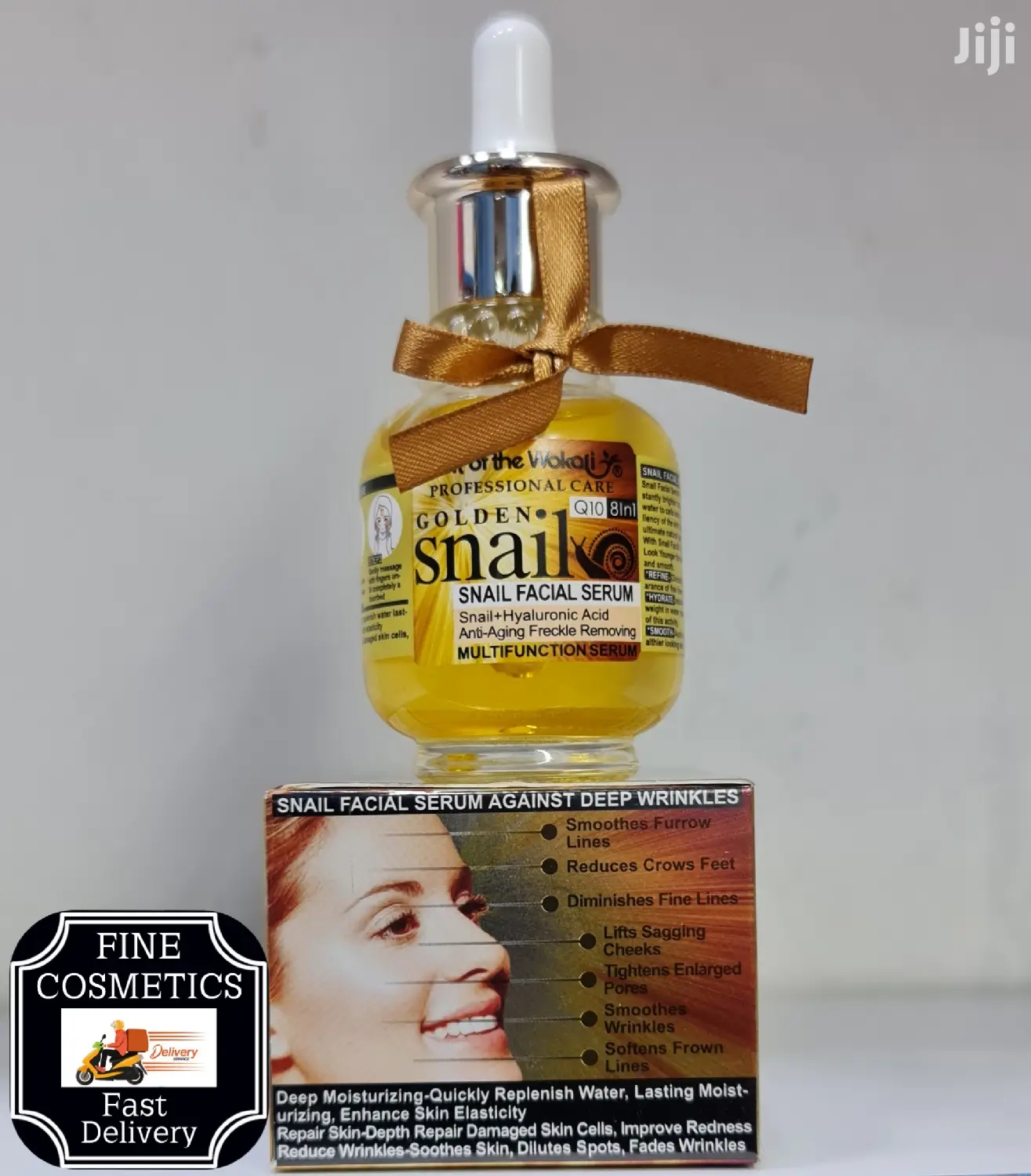 Fruit of Wokali 8-In-1 Q10 Professional Snail Facial Serum