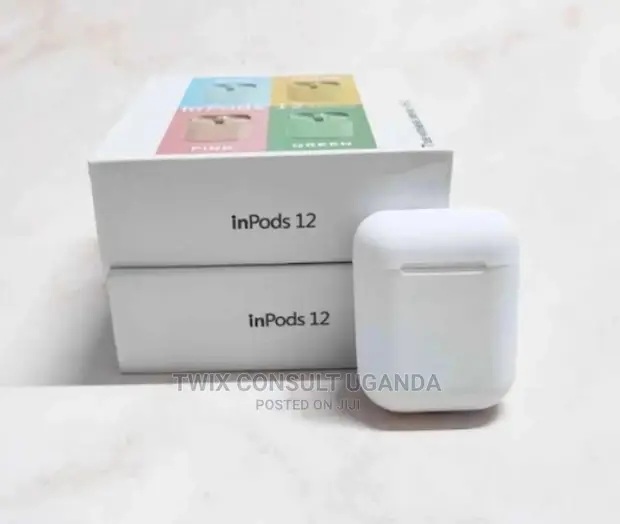 Inpods 12 White in Central Division Headphones, Solomon Atwine