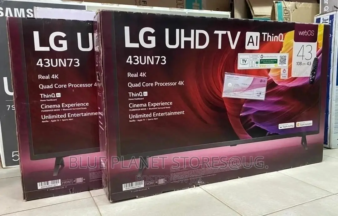 LG 43inch UHD Smart Real 4K TV. (Latest Model 2020)
