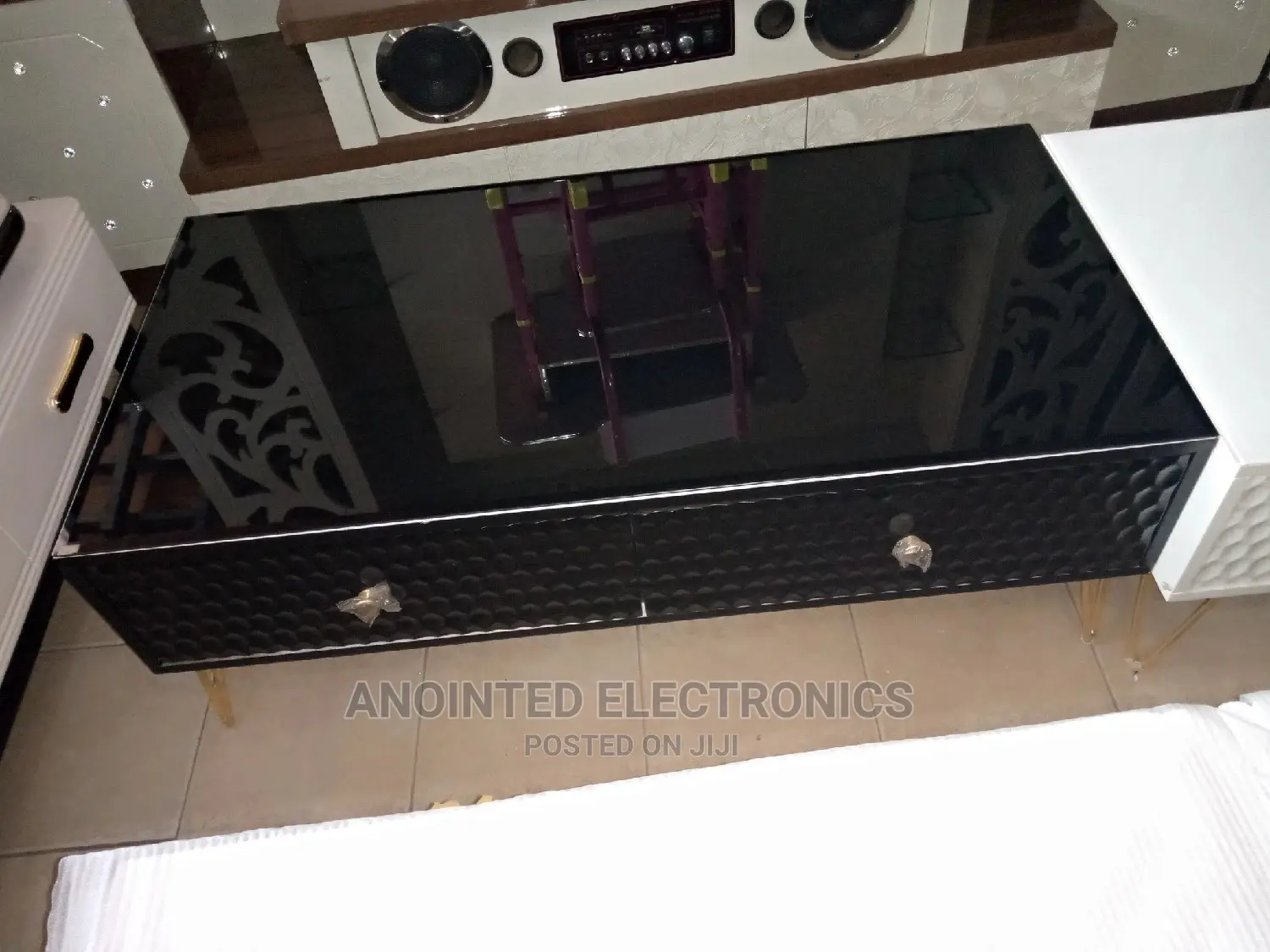 Executive Glass Center Table
