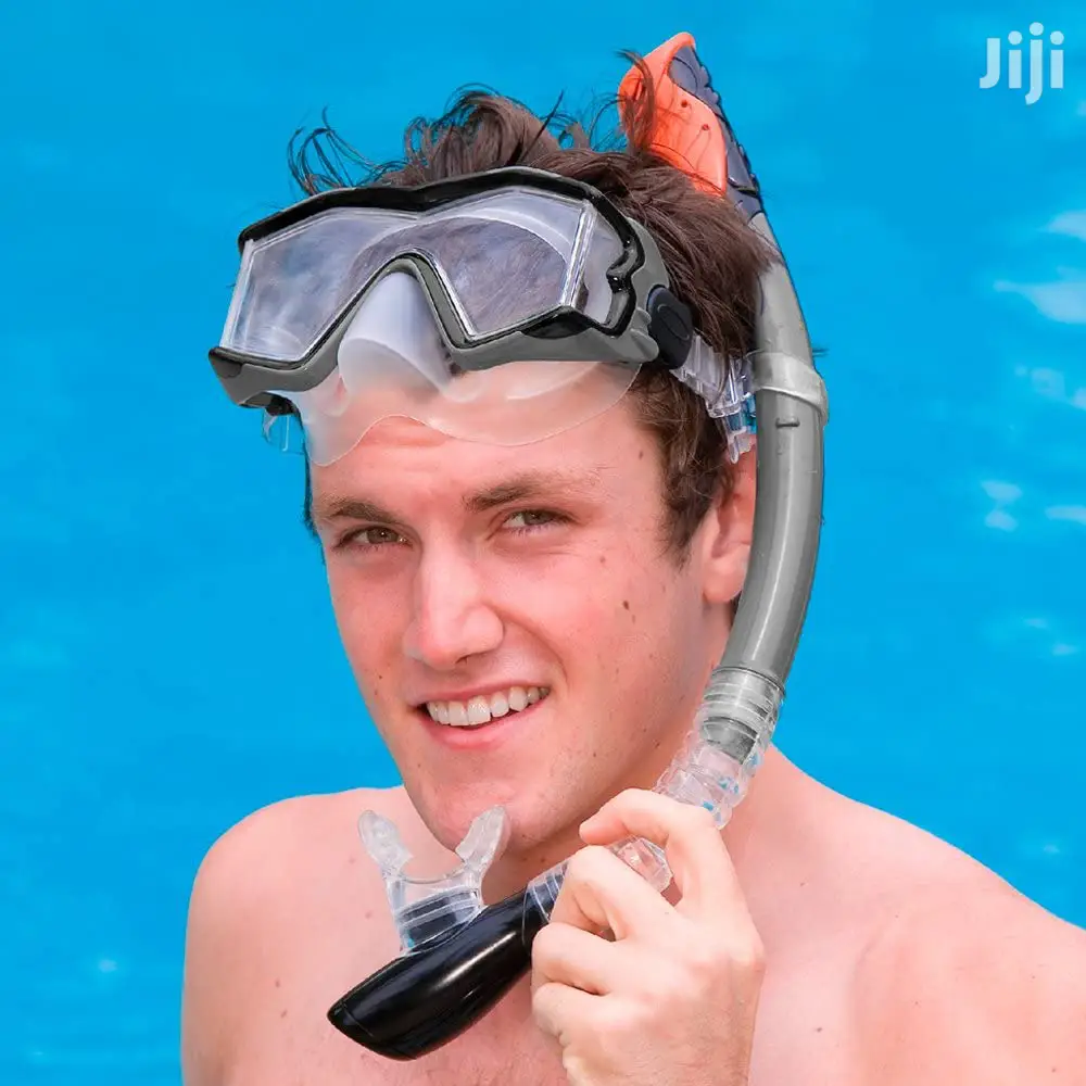 Intex Explorer Pro Diving Mask Snorkel Silicone Swim Set