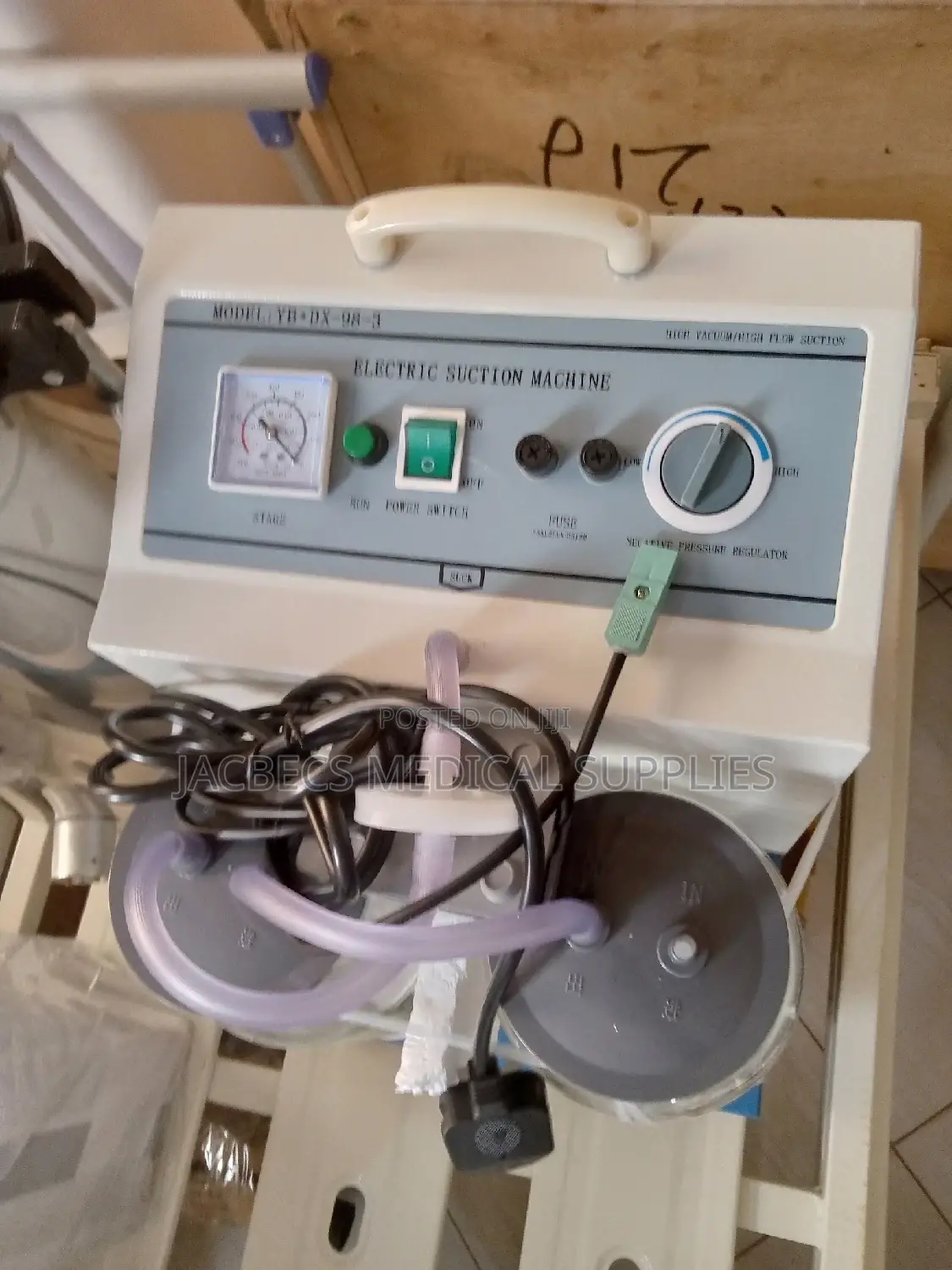 Electric Suction Machine With 2 Bottles
