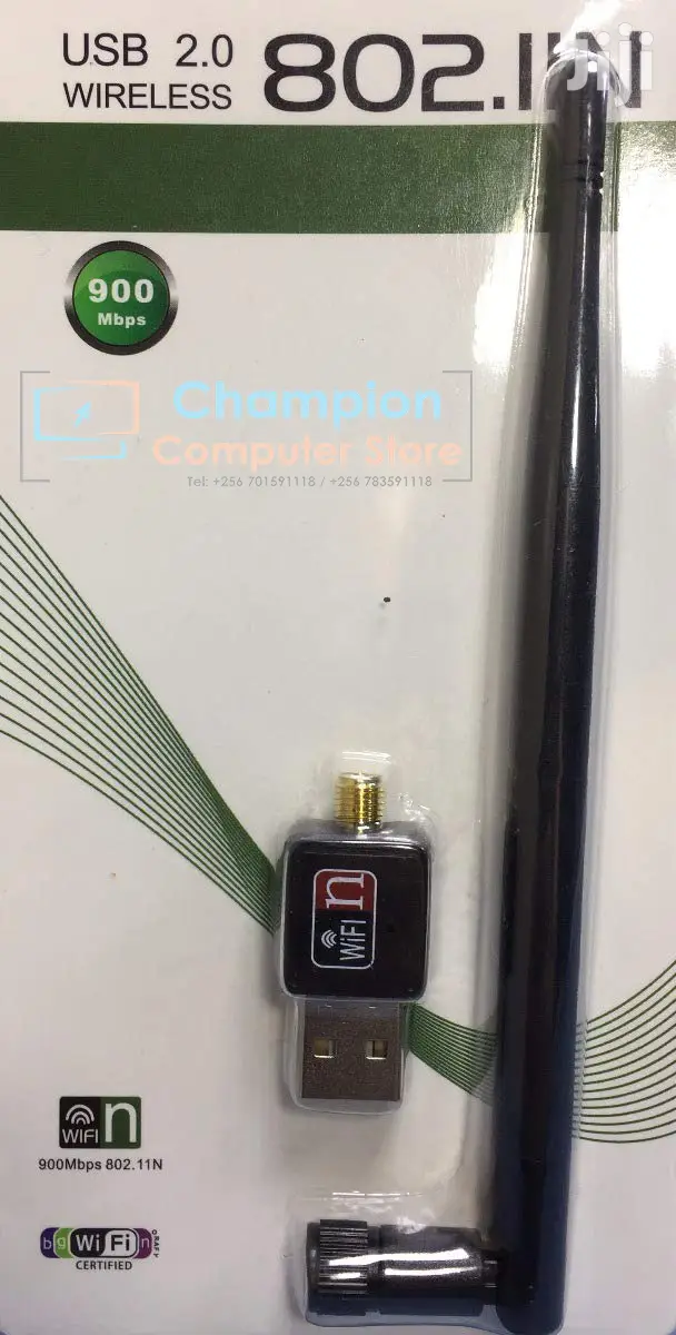 USB Wireless 300/600mbps Dongle Adapter 802.1N With Antenna