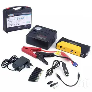Emergency Jump Starter Kit With Tyre Pump