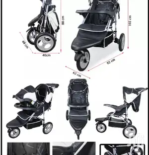 2 in 1 Jogger Stroller/ Carseat