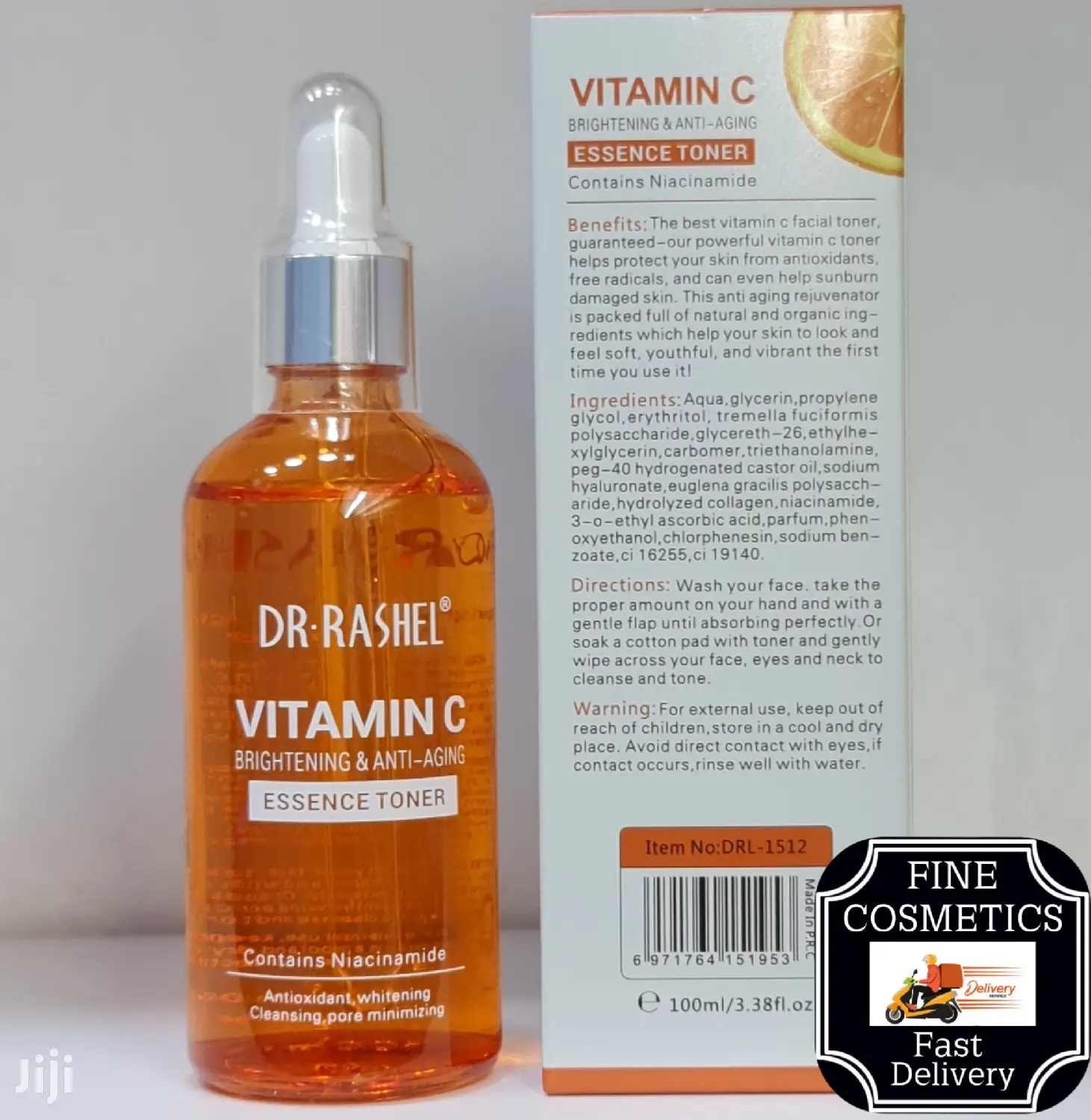 Dr Rashel Vitamin C Brighten'g Anti-Aging Face Essence Toner