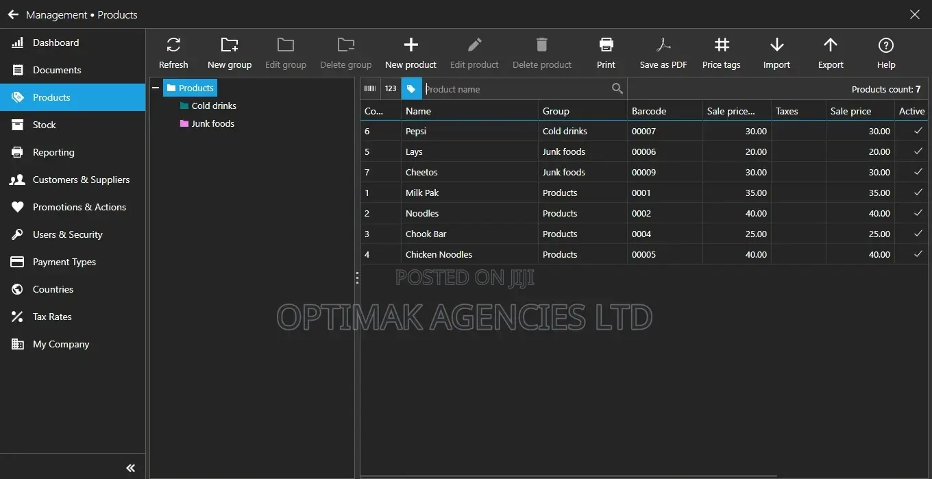 POS Software System