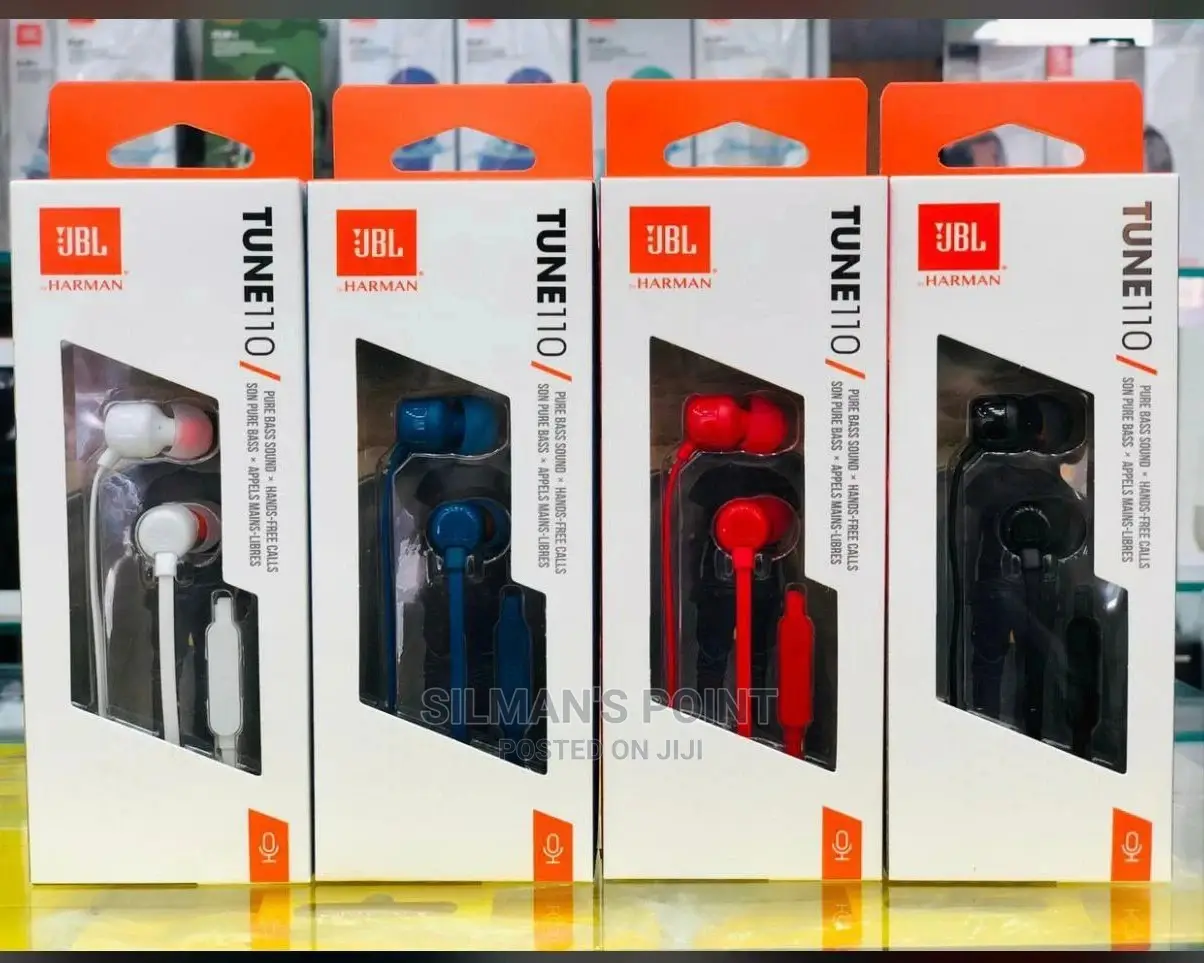 JBL Tune 110 Wired Headsets