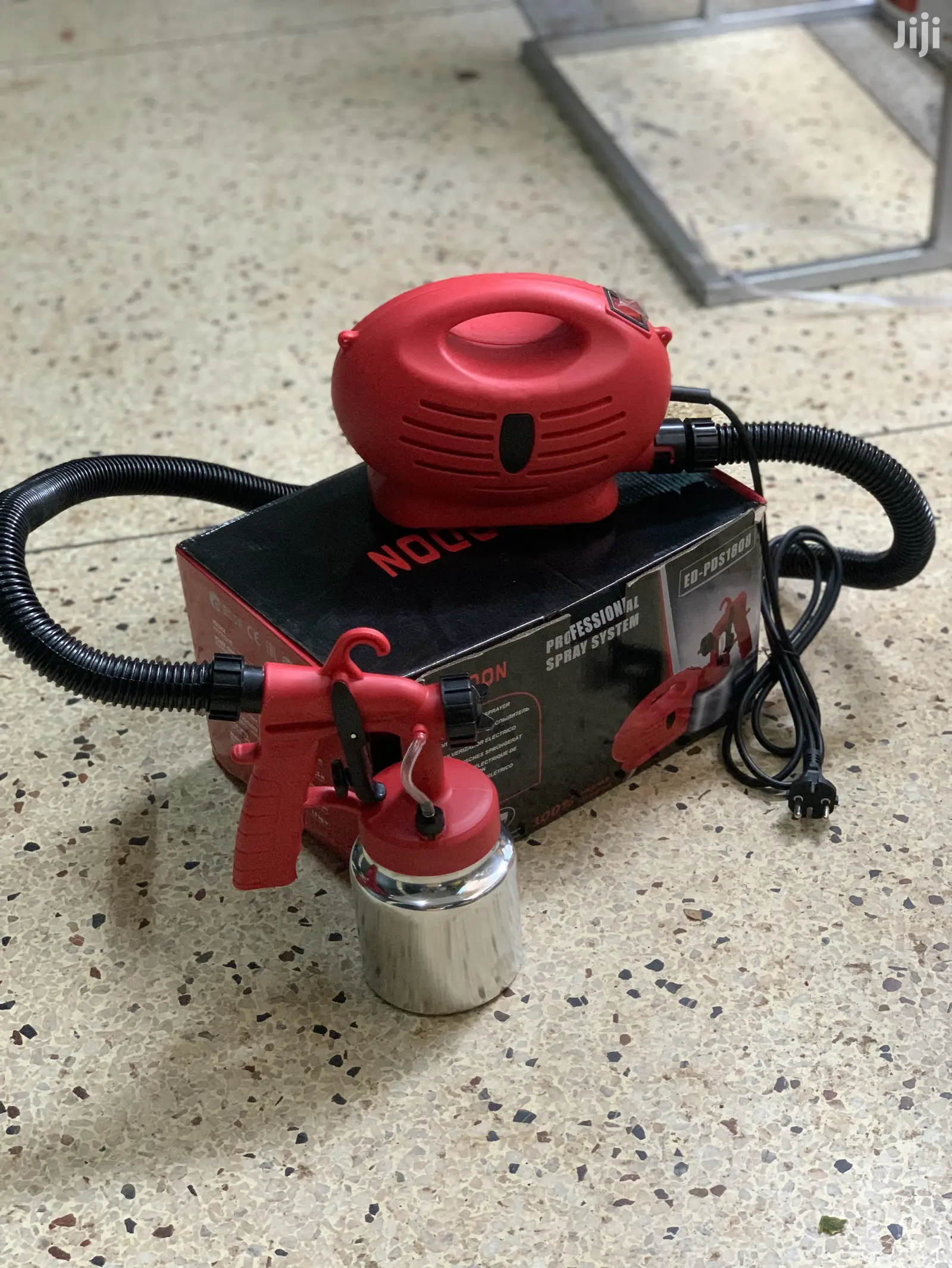 Portable Electric Compressor and Gun Set