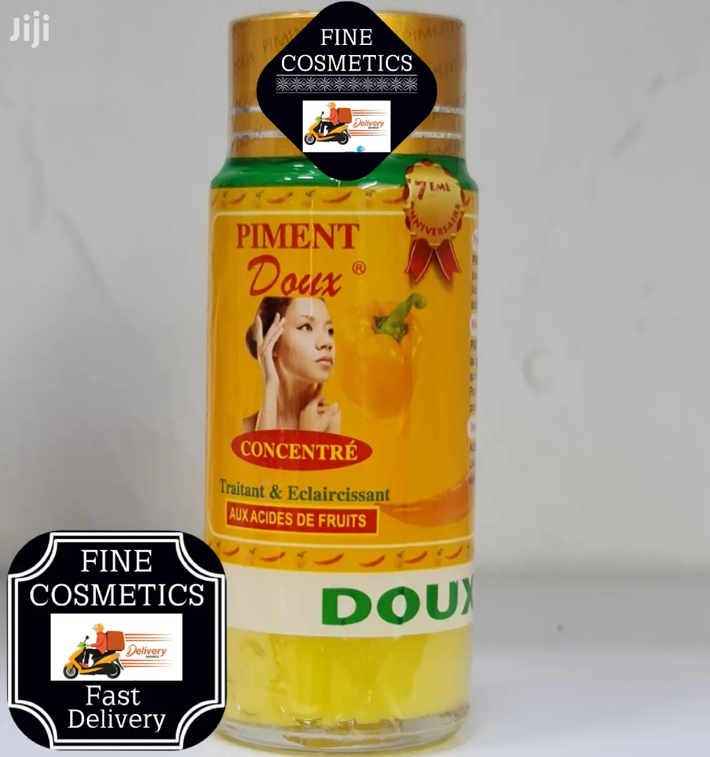 PIMENT Doux Strong Whitening Set of ; Lotion, Soap and Serum
