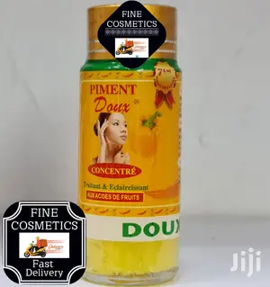 PIMENT Doux Strong Whitening Set of ; Lotion, Soap and Serum