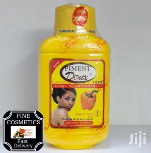 PIMENT Doux Strong Whitening Set of ; Lotion, Soap and Serum
