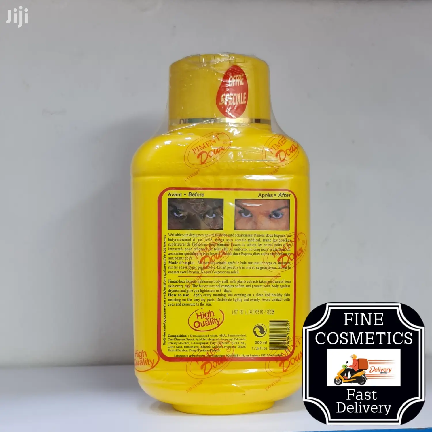 PIMENT Doux 5days Extra Strong Whitening Body Milk Lotion