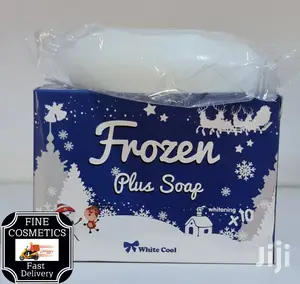 Photo - Frozen Plus X10 Whitening and Moisturizing White Cool Soap