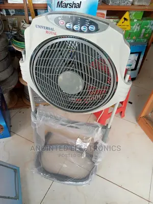 Box Stand Fans With a Remote