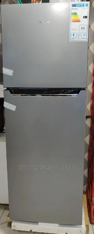 Hisense Fridge 295litres Double Door Silve in Color
