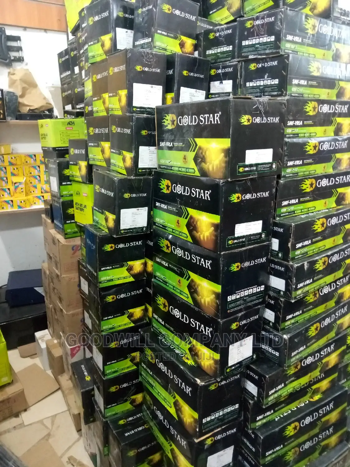 Gold Star Batteries in All Sizes