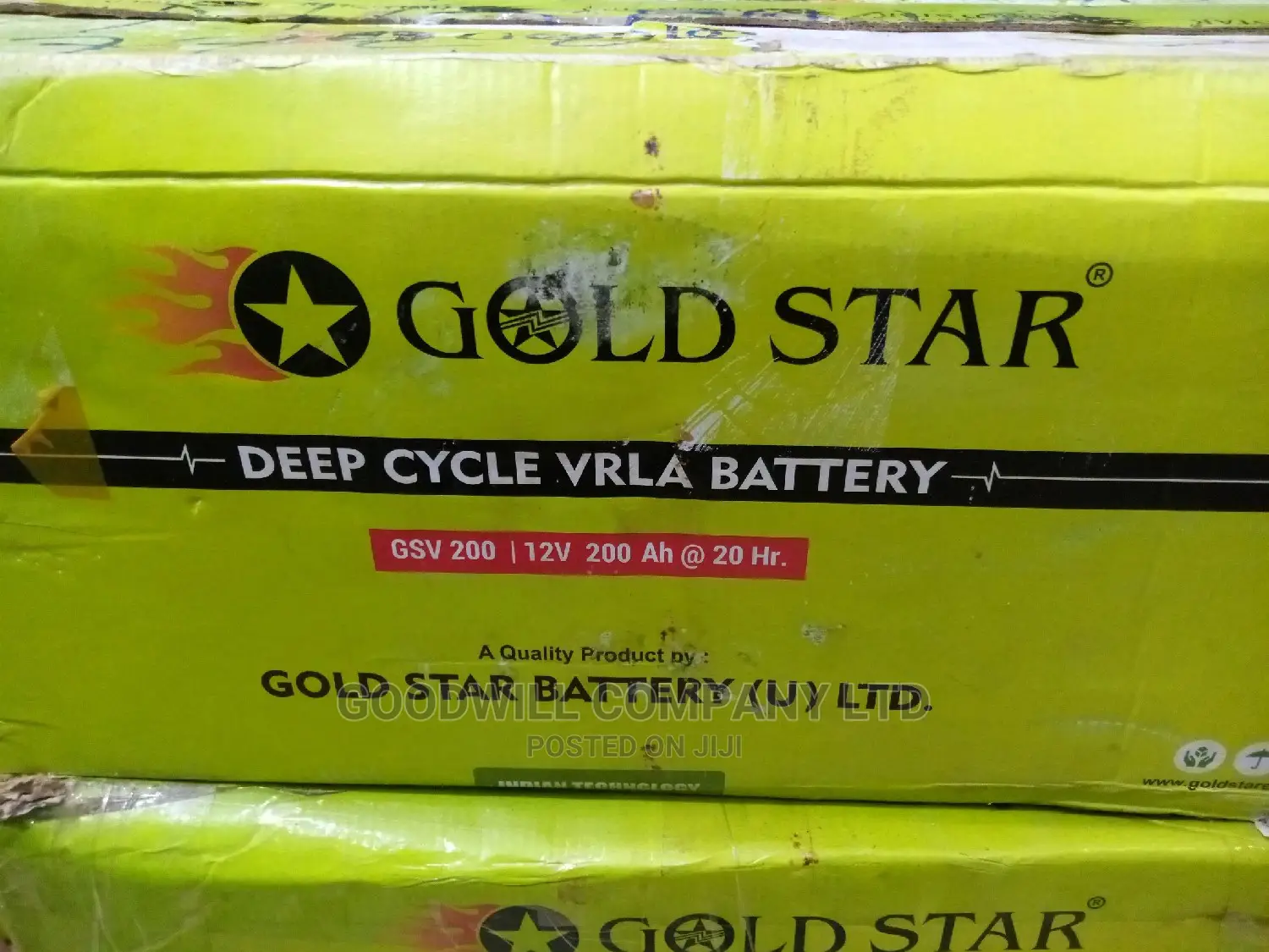 200ah Gold Star Battery