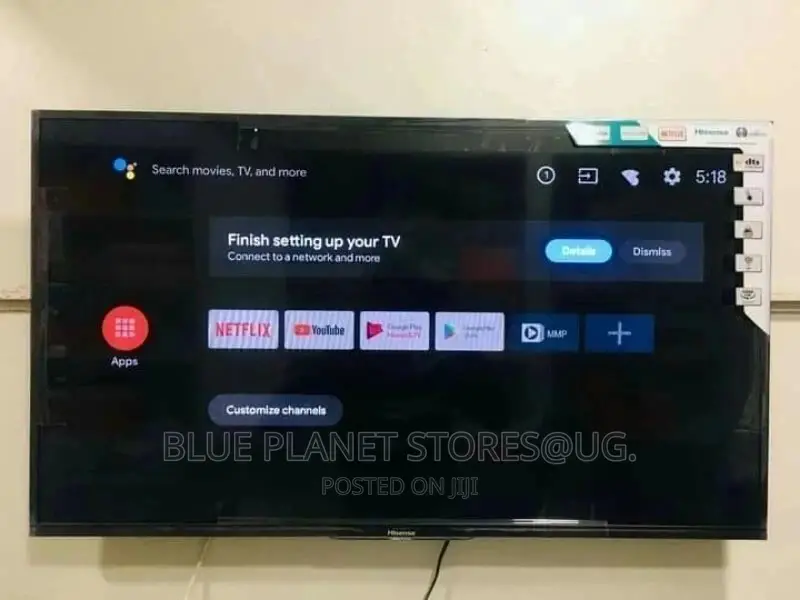Hisense 43inch 4k Ultra HD Smart Tvs.