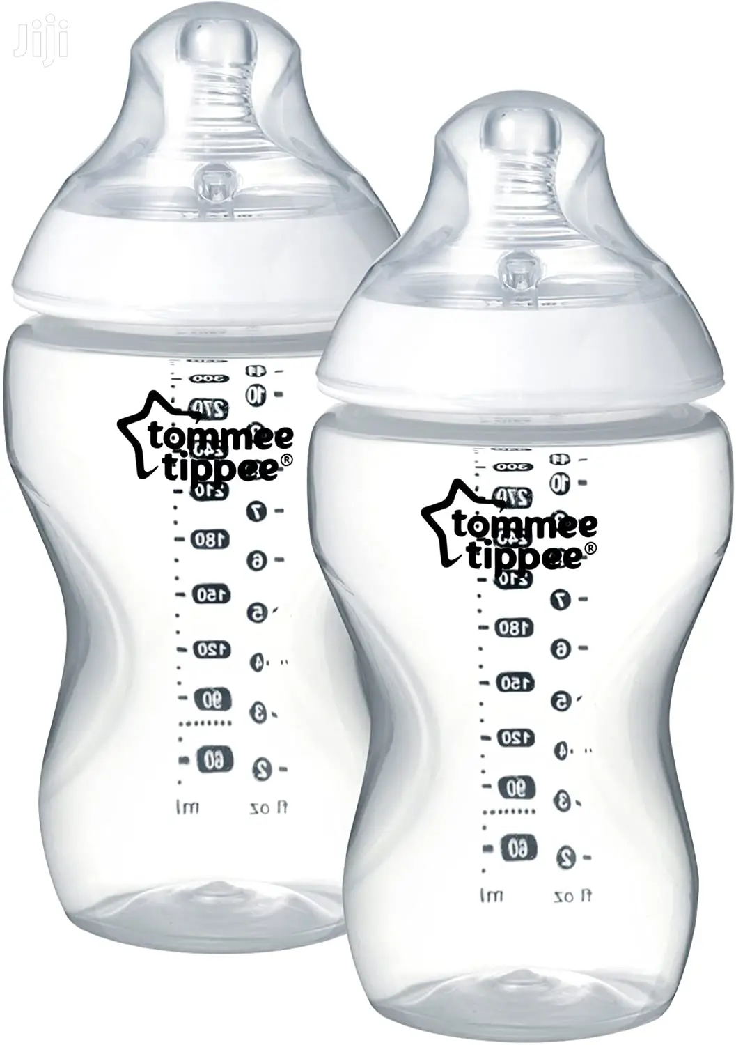 Tommee Tippee Closer To Nature Clear Baby 2 Bottles 340ml