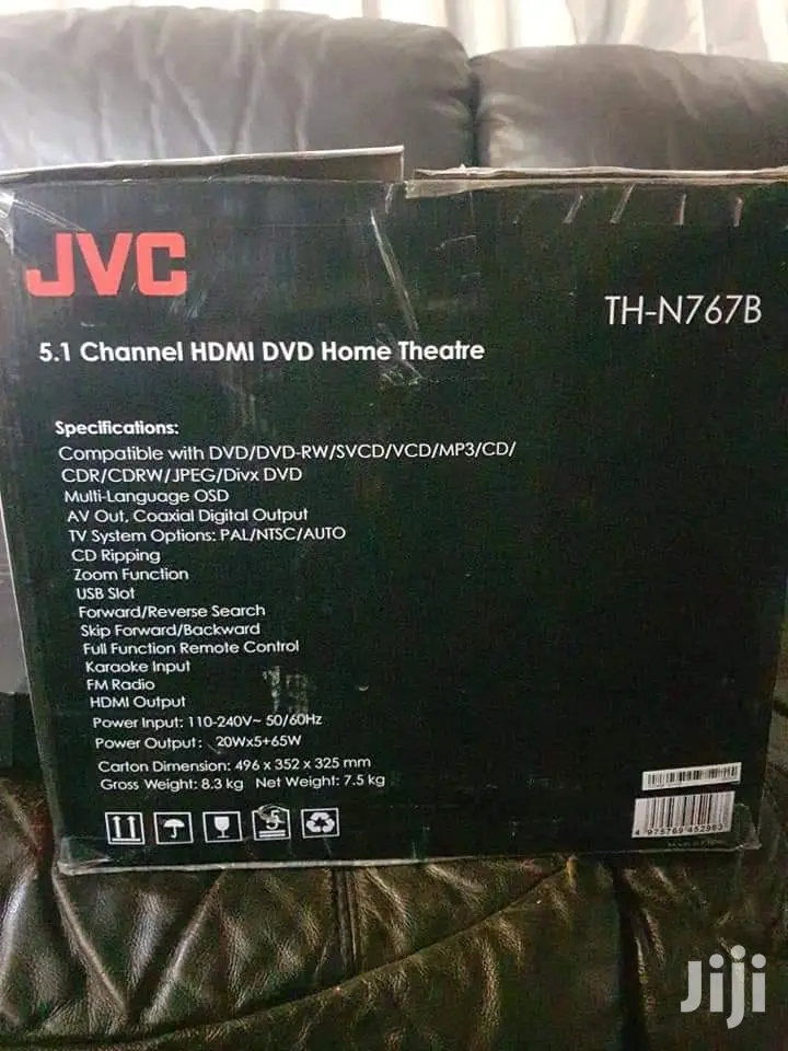 JVC 5.1 HDMI DVD Home Theatre System