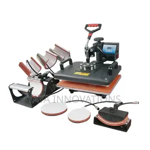 Digital Fabric Combo 8 In 1 Heat Press Machine