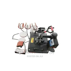 Photo - Printing Combo Heatpress 8 In 1 Machine 12X15 Inches