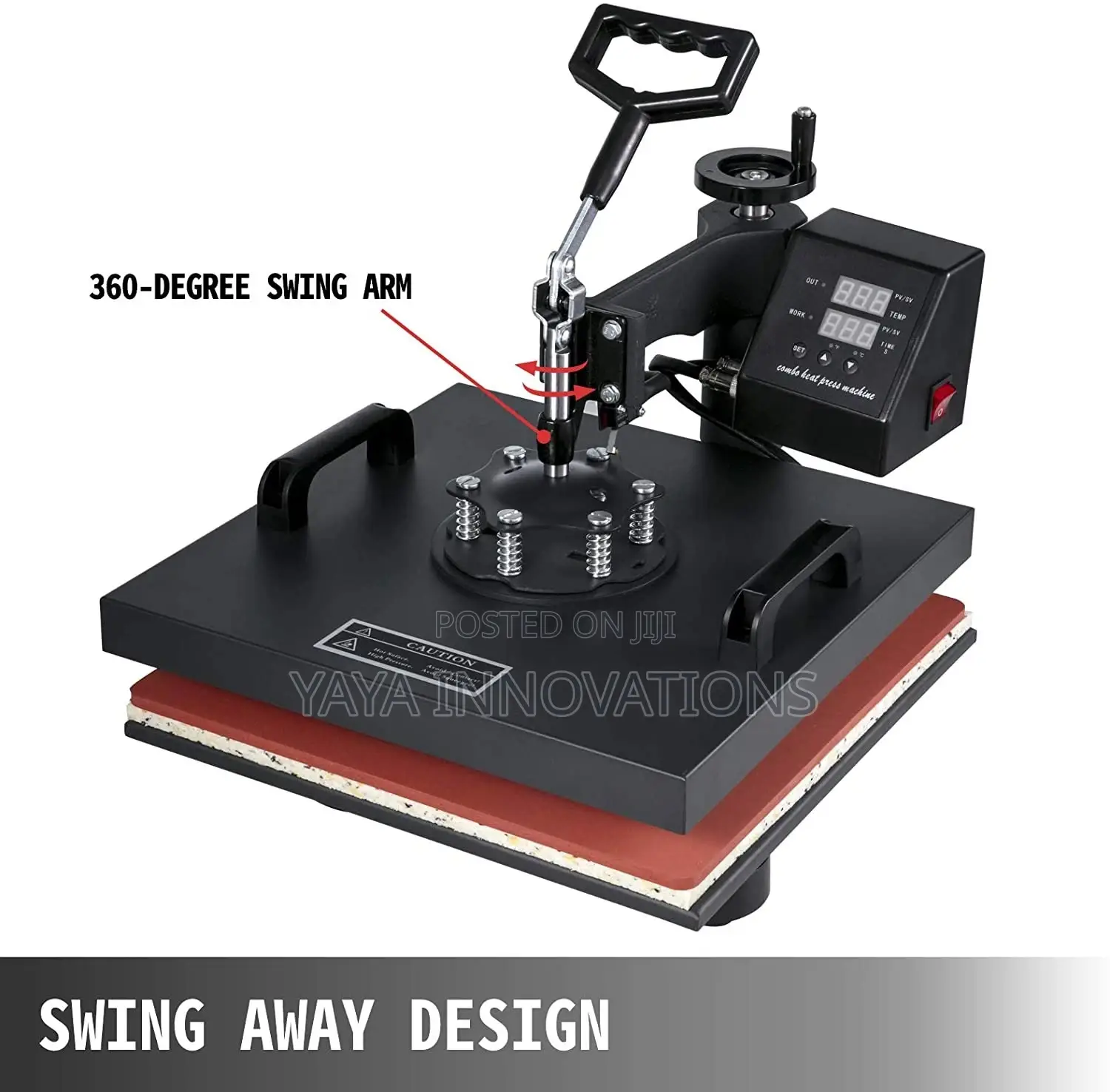 Swing Away T-Shirt Press Machine