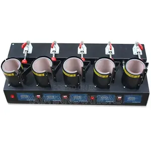 5 Slots Mug/Cup Press Machine