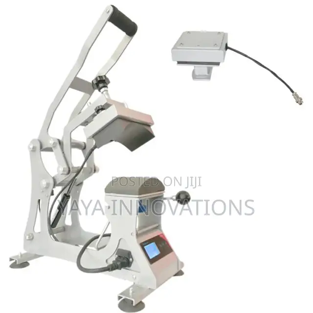 Swing Away Ball Cap Press Machine