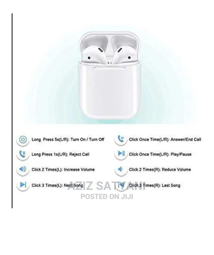 I12 TWS True Wireless Earphones New Inpods Look Like