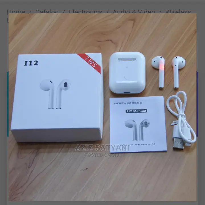 I12 TWS True Wireless Earphones New Inpods Look Like